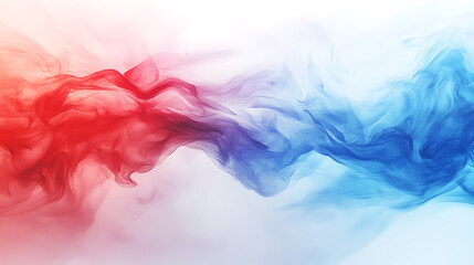 Leinwandbilder - Blurred background banner of red, white and blue
