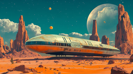 Poster - Endless highway: a journey of self-discovery across the desert
