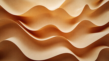 Leinwandbilder - Brown paper texture background or cardboard surface from a paper box for packing, and for the design decoration and natural background concept
