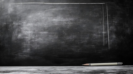 Leinwandbilder - chalk board background, texture of an empty blackboard
