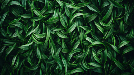 Poster - Artificial green grass texture seamless background