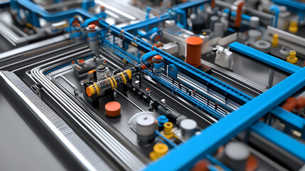 Poster - A business concept based on automation software technology and process systems