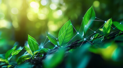 Aufkleber - A corporate report highlighting esg (environmental, social, governance) metrics within the green energy sector, showcasing sustainable business practices