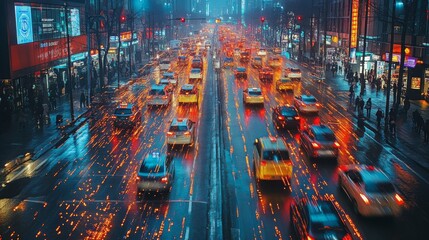 Poster - A nighttime demonstration of edge computing with urban traffic management in a busy city