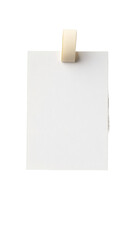 Poster - Simple and effective: square white paper note with adhesive tape on transparent background, perfect for text or design space