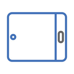 Poster - Tablet computer icon. Concept of technology, communication, and digital device.