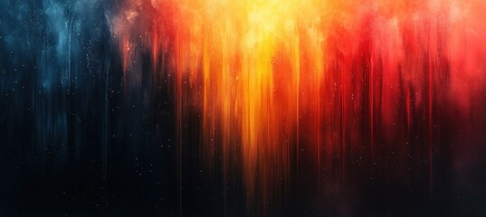 Poster - Orange Black Gradient Abstract Background Soft Lighting Minimalist Design