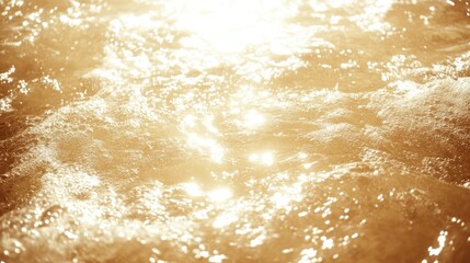 Poster - Glimmering Water Surface with Sunlight Reflections and Textures