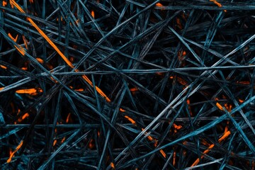 Poster - Abstract Background of Dark and Bright Streaks with Striking Contrast, Perfect for Modern Designs, Textures, and Creative Projects in Digital Art and Marketing