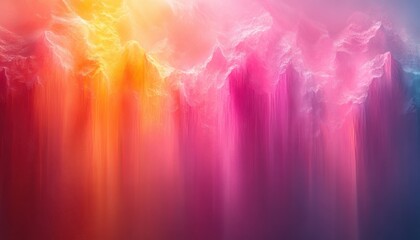Poster - Abstract Soft Pastel Background with Vertical Lines and Reeded Glass Effect