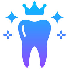 Canvas Print - Healthy Teeth Icon