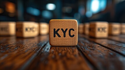 Aufkleber - KYC Know Your Customer Marketing Strategy Digital Business Growth Customer Service Social Media Technology Leadership Communication