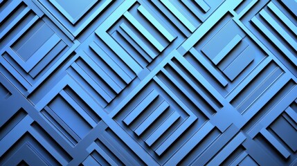 Poster - A textured abstract pattern in varying shades of blue, creating a modern and dynamic feel.