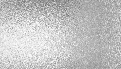 flat textured aluminum foil grainy bright silver leaf paper tinfoil surface abstract gradient white 