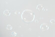 © Rawpixel.com - PNG A few transparent bubble floating bubbles background image.