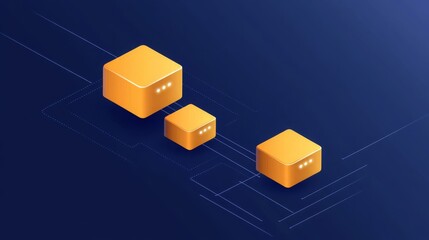 Poster - Secure Data Transfer Blockchain Network Visualization