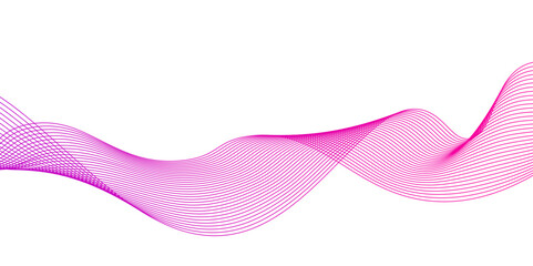 Wavy vector line abstract, business wave curve lines,Abstract wavy lines gradient vector illustration,graphic element isolated on white background,Desktop background, Wallpaper, Business banner, poste
