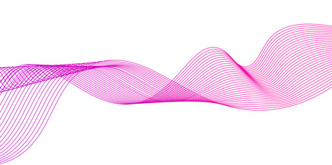 Wavy vector line abstract, business wave curve lines,Abstract wavy lines gradient vector illustration,graphic element isolated on white background,Desktop background, Wallpaper, Business banner, poste