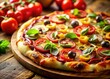 © Autun - Tilt-shift magic transforms homemade pizza into a captivating feast. Get the recipe now!