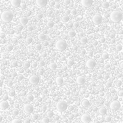 Poster - Bubbles rising in water abstract design digital artwork clean environment aerial view floating concepts