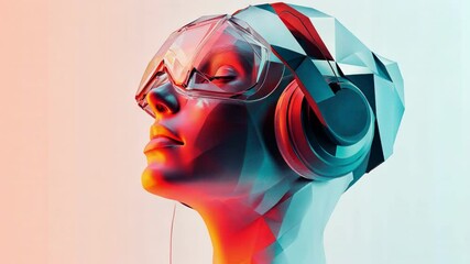 Poster - Futurist podcasts exploring intersections of technology and society, 