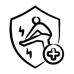 Poster - Sports Injury Coverage Icon