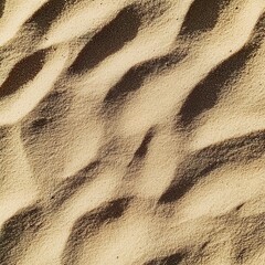 Canvas Print - Textured Sand Dunes: A Desert Landscape