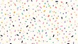 © Hina - Playful 90s Vibes Line Doodle Background Pattern for Trendy Confetti-Style Wallpaper