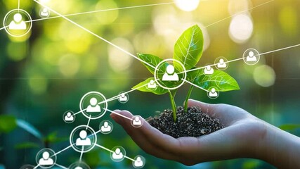 Poster - Fintech strategist focusing on ESG (Environmental, Social, Governance) platforms 