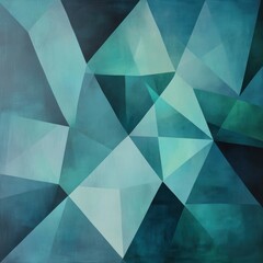 Poster - Dynamic abstract art piece gallery exhibition digital artwork modern environment artistic viewpoint creative concept