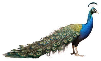 Wall Mural - PNG Peacock animal bird