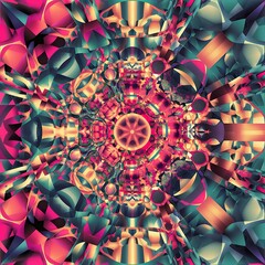 Poster - abstract geometric background eps10 vector illustration