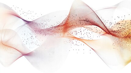 Poster - High-tech global banner with data flow, interconnected lines, and digital elements, symbolizing the expansion of technology worldwide