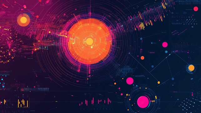Info graphics digital marketing