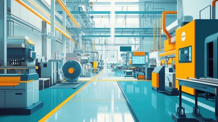 Poster - Advanced Factory Environment Utilizing AI Technology for Enhanced Quality Control and Machine Operation
