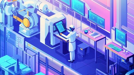 Poster - AI Driven Worker Training in Manufacturing Environment with Robotics and Advanced Technology Interface