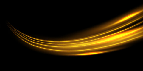 Wall Mural - beautiful light speed line background on black background abstract design vector illustration