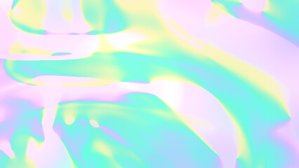 Fototapete - Colorful gradient shape blur. Blur Gradient Shape transparent PNG shape gradient Shining circle holographic blurred shape rainbow colors. Abstract design