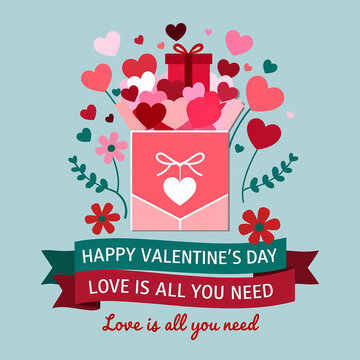 Love in Bloom Celebrating Valentine's Day Together