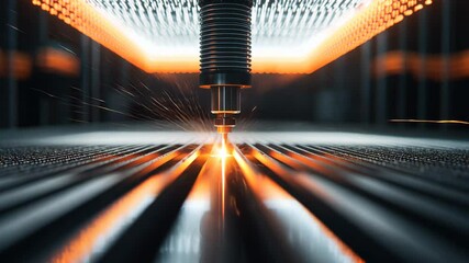 Poster - High-Precision CNC Tool Cutting Edge in Modern Digital Machining Environment