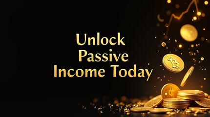 Poster - Unlock Passive Income Today: Discover Strategies and Tools for Financial Freedom