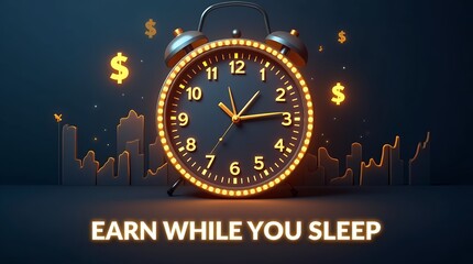 Poster - Exploring Passive Income Opportunities: A Comprehensive Guide to Earning Money While You Sleep with Minimal Effort