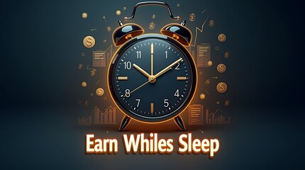 Poster - Unlocking Passive Income: Strategies and Ideas to Earn While You Sleep for Financial Freedom and Wealth Building