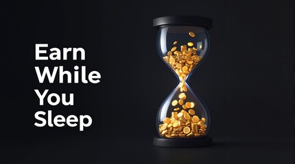Poster - Achieving Financial Freedom through Passive Income: Learn How to Earn While You Sleep and Build Wealth Effortlessly