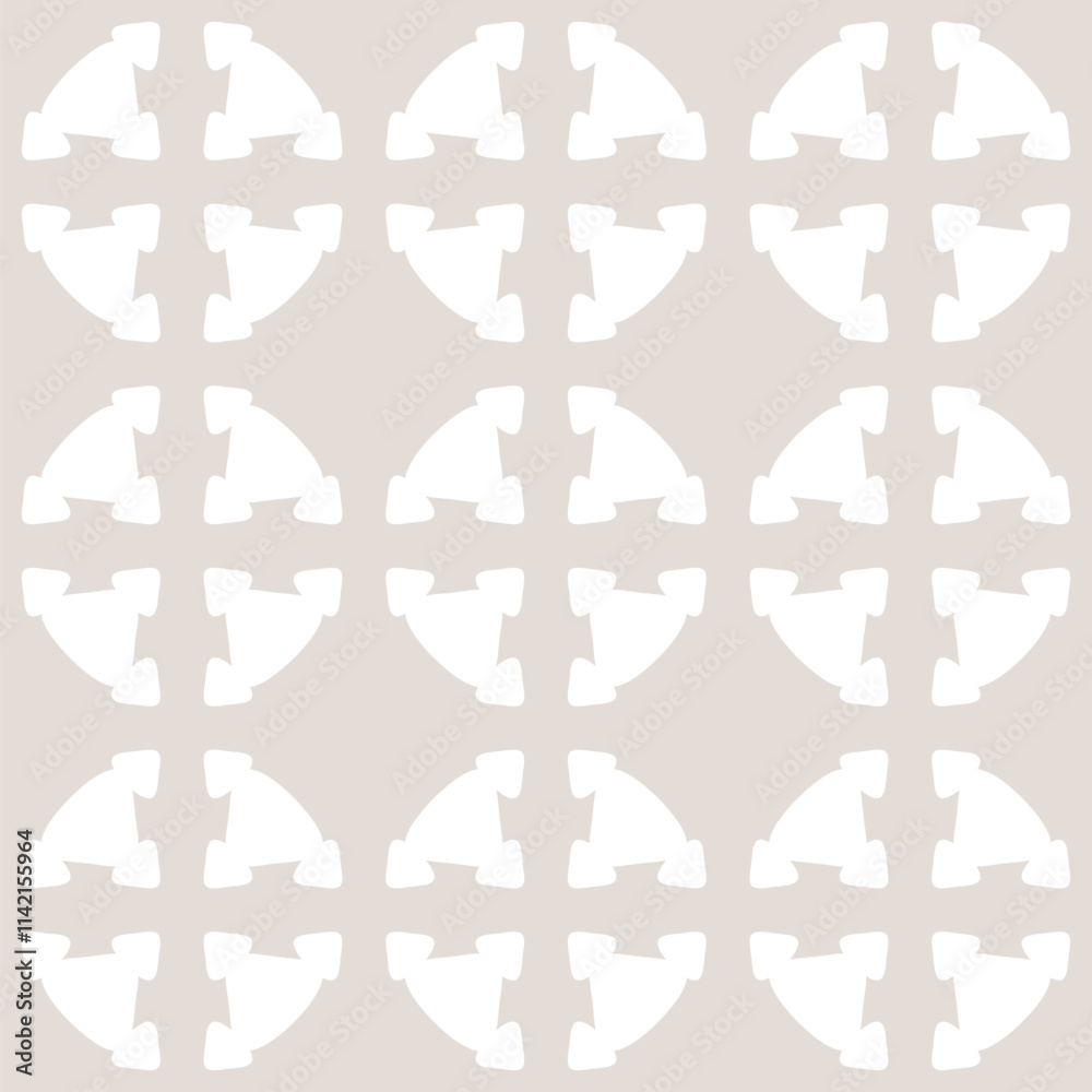 Abstract minimal geometric seamless pattern. Vector texture with simple ...