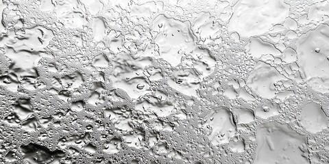 Poster - Wet surface with many small bubbles