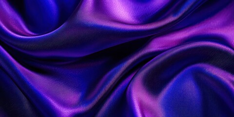 Poster - Purple fabric with a pattern