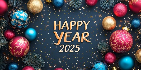 Poster - happy new year 2025