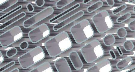 Leinwandbilder - Abstract Low-Poly background. triangulated texture. Design 3d