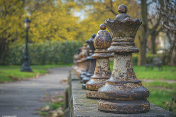 Wall Mural - chess background